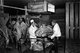 USA / Japan: Butcher shop. Manzanar Japanese American Internment Camp, Ansel Adams, 1943